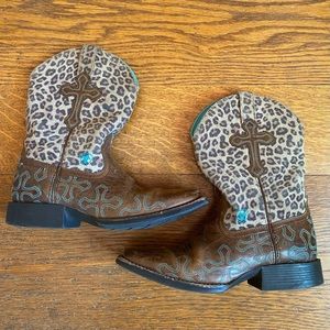 VGUC Ariat Girls Crossroads Western Boots